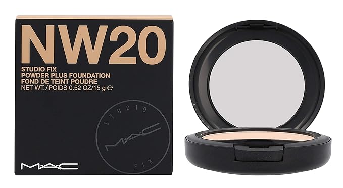 M.A.C Studio Fix Powder Plus Foundation NW20 (M51038)-BrightBean Baby