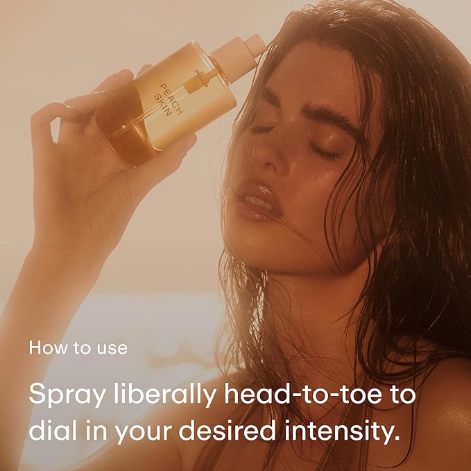 PHLUR Peach Skin Body Mist - Hair & Body Mist Fragrance - Peach, Plum, Bergamot, Milky Sandalwood & White Freesia Body Spray-BrightBean Baby