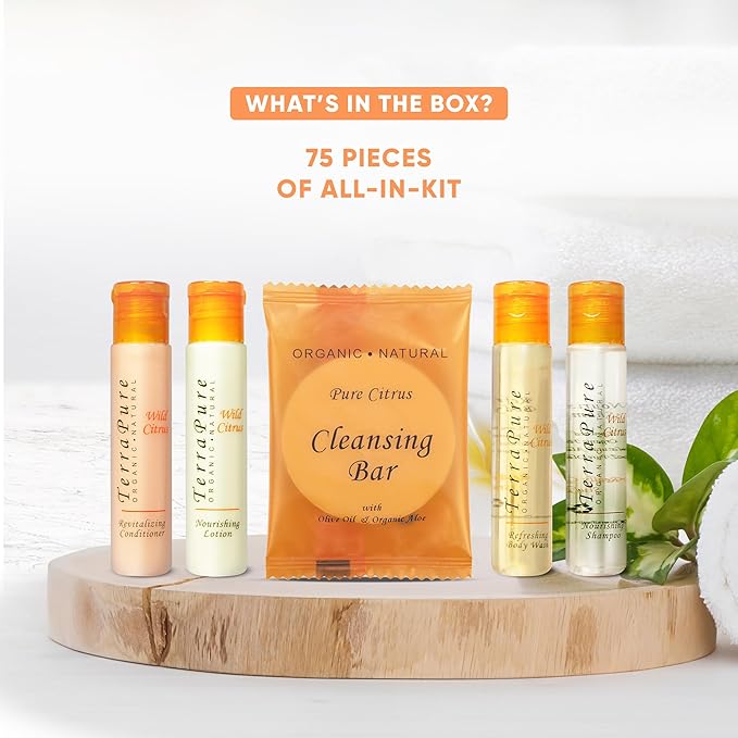 Terra Pure Wild Citrus | 1 oz. Liquids and 1 oz. Bar Soaps | 1-Shoppe All-In-Kit-BrightBean Baby