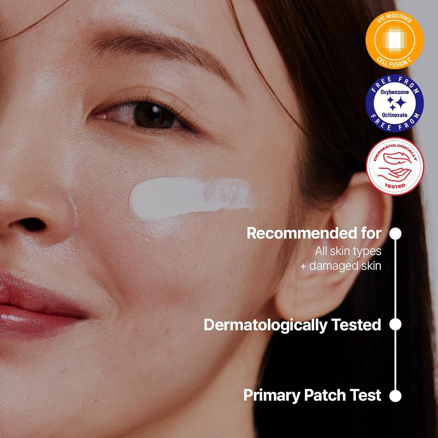 Cell Fusion C Aquatica UV Defense Face Sunscreen SPF 50, No White Cast, Hydrating SPF Moisturizer with PDRN, 50ml / 1.69 fl.oz-BrightBean Baby