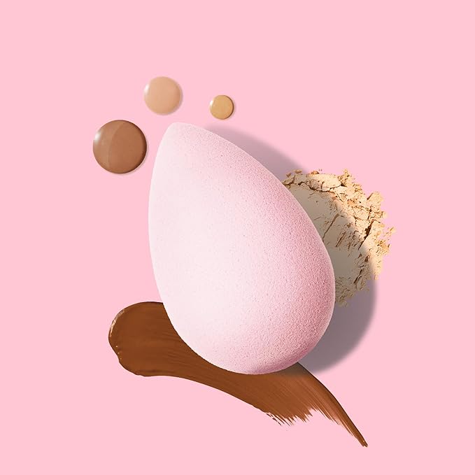 Beautyblender® | Bubble Blender Makeup Sponge | Blend Liquid Foundations, Powders and Creams | Streak Free Application | Vegan, Cruelty Free | Made in USA-BrightBean Baby