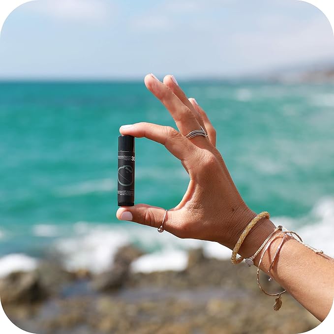 Sun Bum Signature SPF 30 Sunscreen Lip Balm | Vegan and Cruelty Free Broad Spectrum Water Resistant Chapstick with UVA/UVB Protection | .15 oz, Clear (Pack of 2)-BrightBean Baby