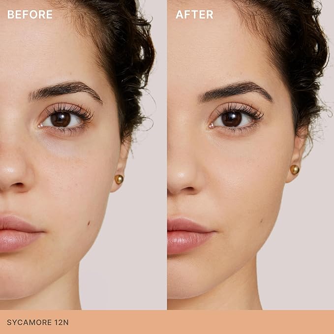 ILIA - Skin Rewind Complexion Stick - Foundation + Concealer + Skincare | Non-Toxic, Vegan, Cruelty-Free, Clean Makeup (12N - Sycamore, 0.35 oz | 10 g)-BrightBean Baby