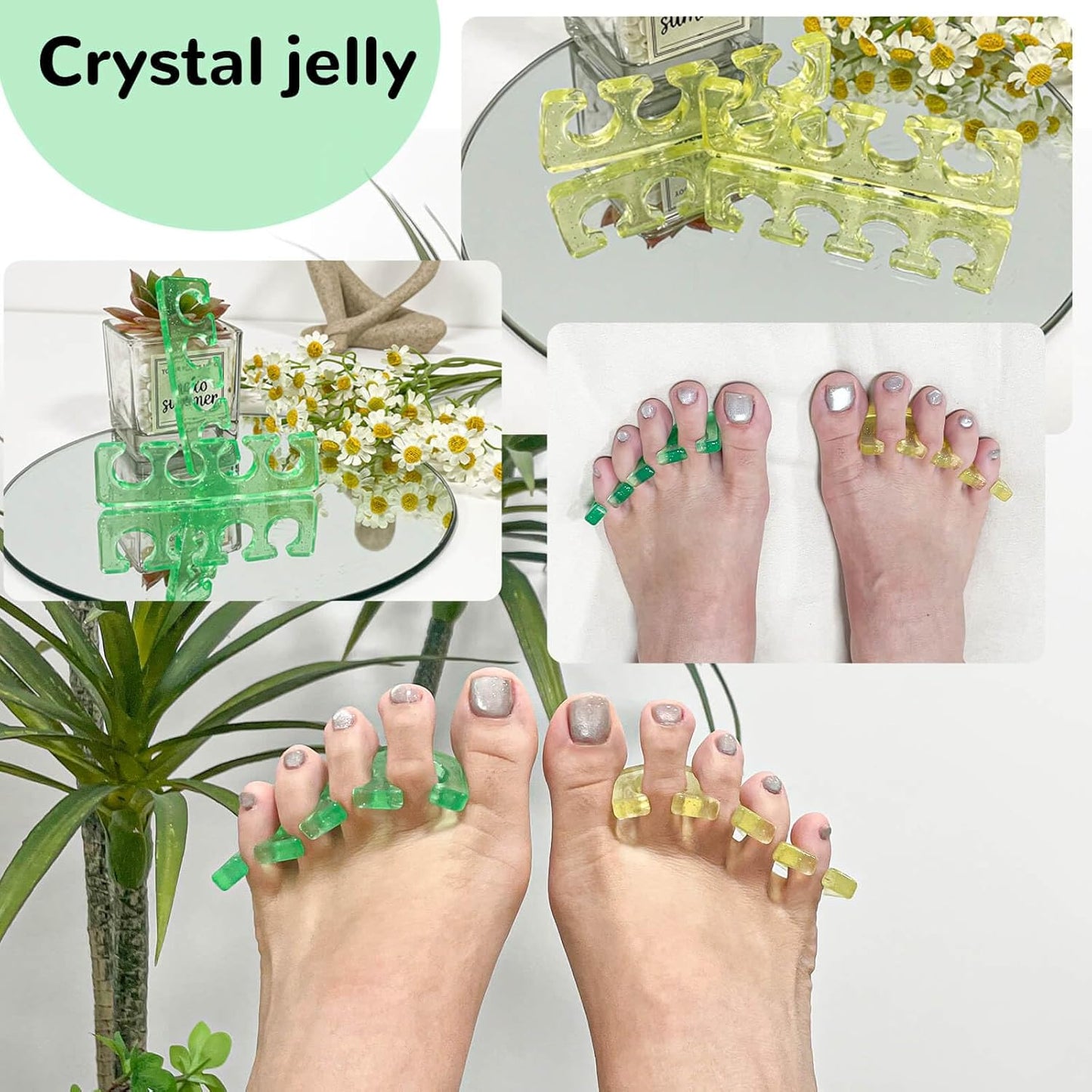 Toe Nail Separator,Toe Separators,Toe Separators Use for Separation of Toenails or Nails as Well as Polishing of Nail Polish.-BrightBean Baby