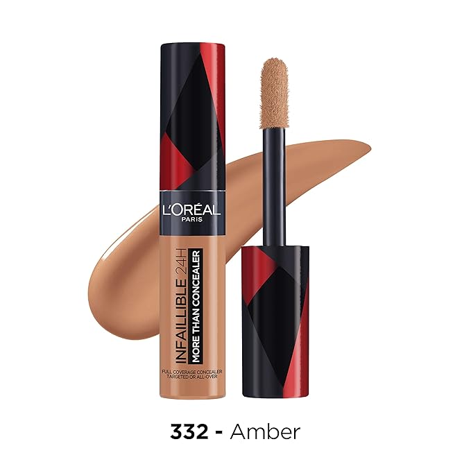 L'Oreal Paris Infallible More Than Concealer 11ml - 332 Amber-BrightBean Baby