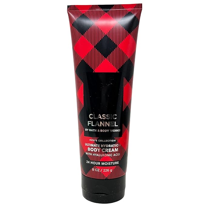 Men's Collection Classic Flannel Trio Gift Set - Includes 3 Ultimate Hydration Body Cream - Full Size-BrightBean Baby