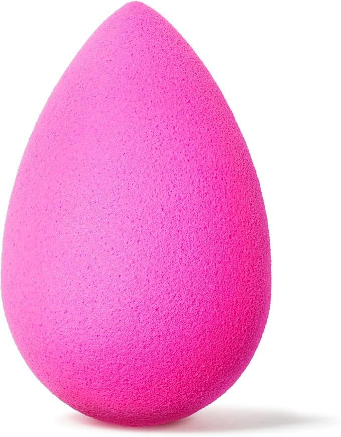 Beautyblender® | Original Pink Beauty Blender Makeup Sponge, Super-Soft Foam Easily Blends Foundations, Powders & Creams, Made in USA, Reusable, Washable, Streak Free Application, Vegan, Cruelty Free-BrightBean Baby