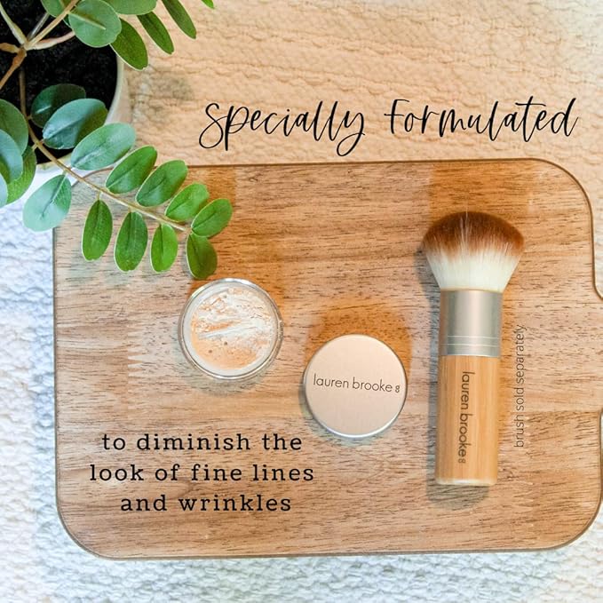 Lauren Brooke Cosmetiques Translucent Finishing Powder, Natural and Organic Makeup 9gram-BrightBean Baby