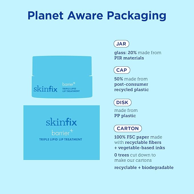 Skinfix Barrier+ Triple Lipid Lip Treatment: Nourish Dry, Chapped Lips With Our Volumizing Complex to Visibly Plump & Fill Fine Lines, 0.27 Oz-BrightBean Baby