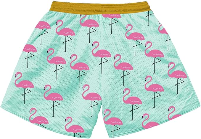 Fashion Funny Animal Printing Swim Trunks 5 inch Inseam Quick Dry Active Board Shorts for Men-BrightBean Baby