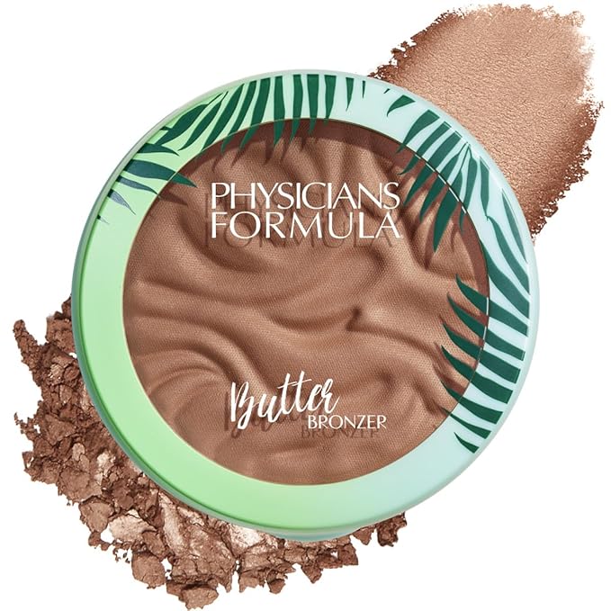 Physicians Formula Murumuru Butter Bronzer, Moisturizing, Nourishing Murumuru Butter for Silky Glow, Dermatologist Tested, Hypoallergenic, Vegan & Cruelty-Free - Deep Bronzer-BrightBean Baby