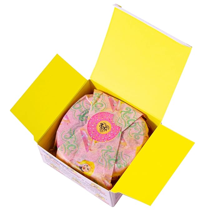 Kimchi Chic Beauty Puff Puff Pass Set and Bake Powder, Loose Face Powder with Extra Fluffy Setting Powder Puff, Soft Translucent Face Makeup for Uneven Skin Tone, 02 Banana-BrightBean Baby