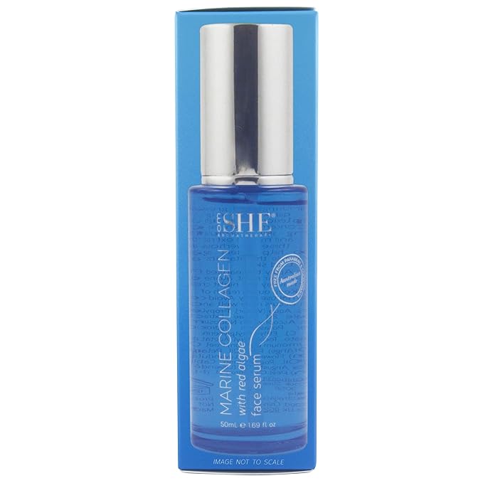 Om SHE Aromatherapy Marine Collagen with Red Algae Face Serum-BrightBean Baby