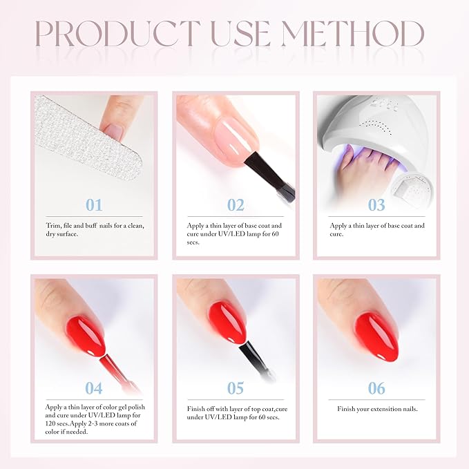 Double Rhythm 0.5Oz Navy Blue Gel Polish Sheer Neutral Natural Light Milky Same Color Same Bottle 15ML Jelly UV Nail Art DIY at Home (Navy Blue-A1107)-BrightBean Baby