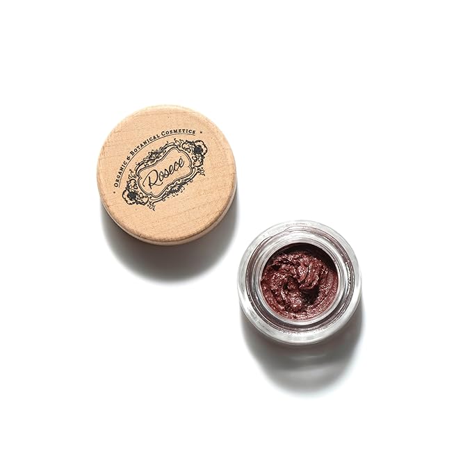 2-in-1 Cream Cheek Blush + Lip Color | Natural Mineral pigment | Soft Lips with natural oils and Vitamin E | 100% Plant ingredients, Vegan (Purple-burgundy/Shimmery-Amethyst, 0.25fl oz)
