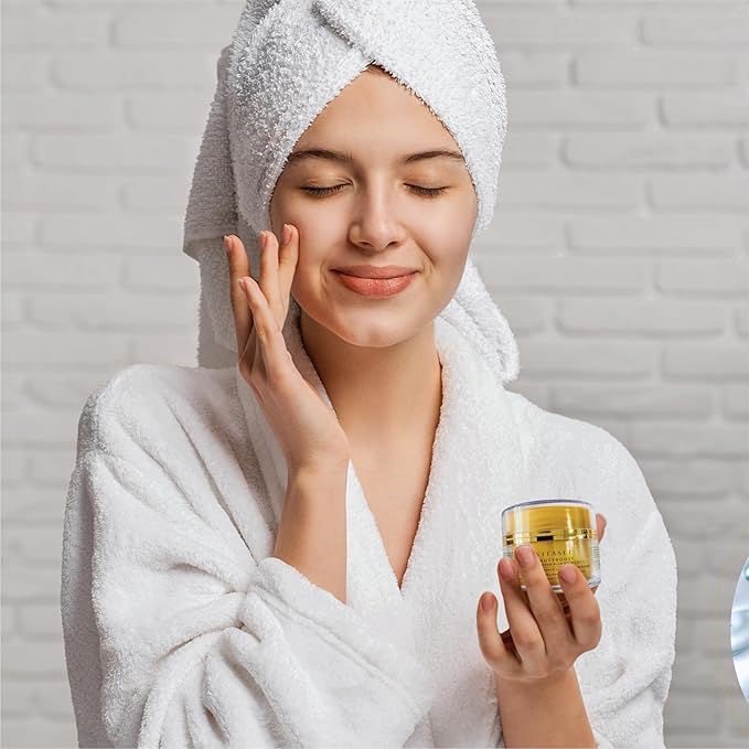 Beautyboost Hydro Booster Anti-Aging Cream W/Hyaluronic Acid, Cotton Stem Cells, Squalane & Niacinamide- 1.7 Fl Oz Gel-Cream Moisturizer for Extra-Dry Skin, Skin Elasticity, Quick-Absorbing-BrightBean Baby