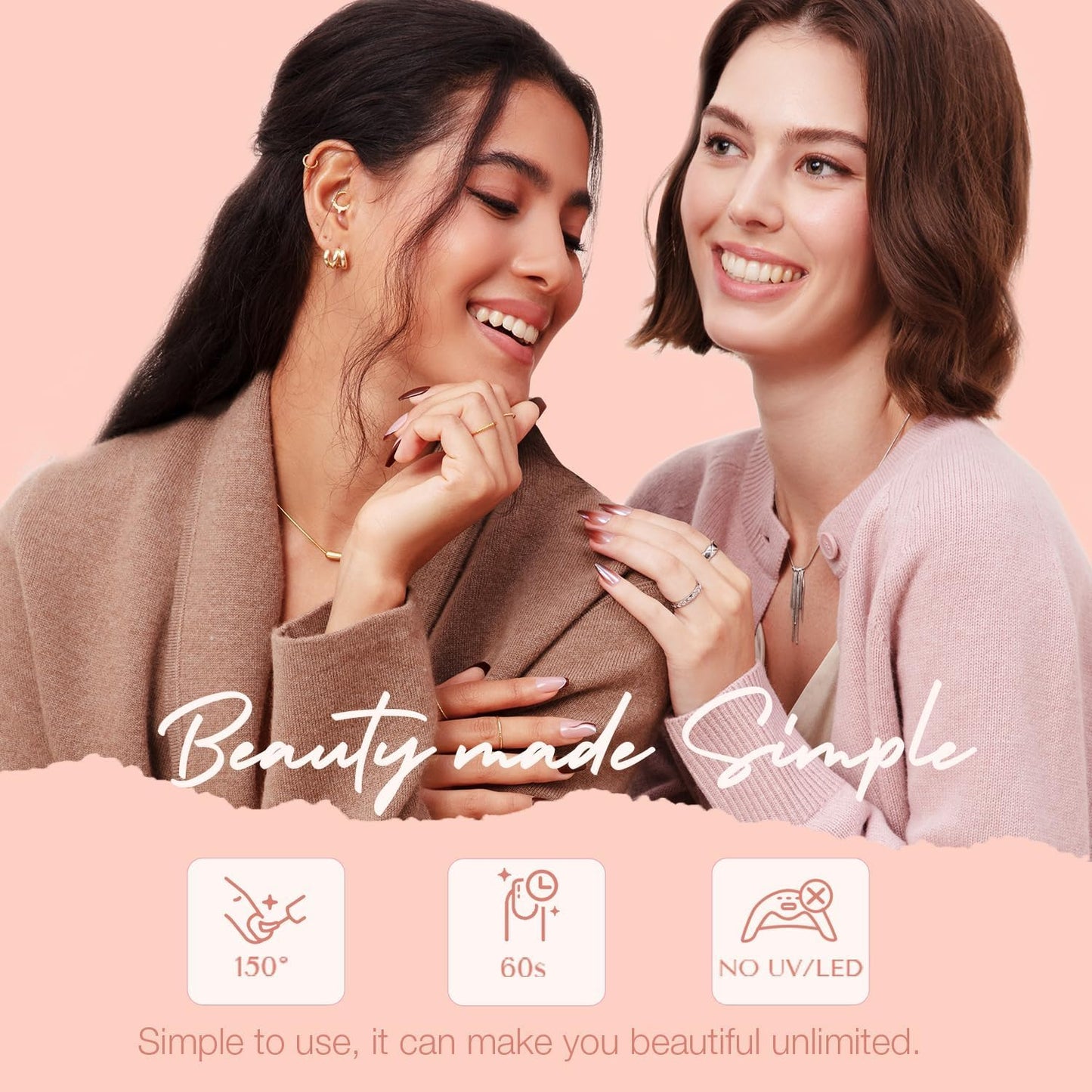 AZUREBEAUTY Jelly Nail Polish Set 4 Colors Nude Brown Red Purple Quick Dry Transparent Sheer Nail Polish Natural Nail Lacquer Fingernail with Top Coat DIY Salon Home-BrightBean Baby