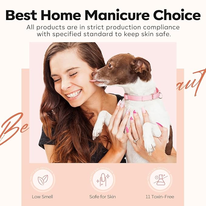 modelones Builder Nail Gel, 8-in-One Sheer Nude Pink Builder, Apricot Blush Pink Rubber Base for Nail Thickening Apex Building LED Lamp Cured Hard Strengthener Extend Color Gel Polish for DIY Salon-BrightBean Baby