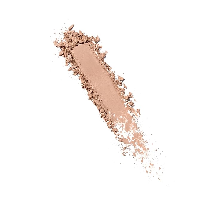 Well People Bio Powder Foundation, Lightweight & Hydrating Foundation For Perfecting & Smoothing Skin, Semi-Matte Finish, Vegan & Cruelty-free, 5C-BrightBean Baby