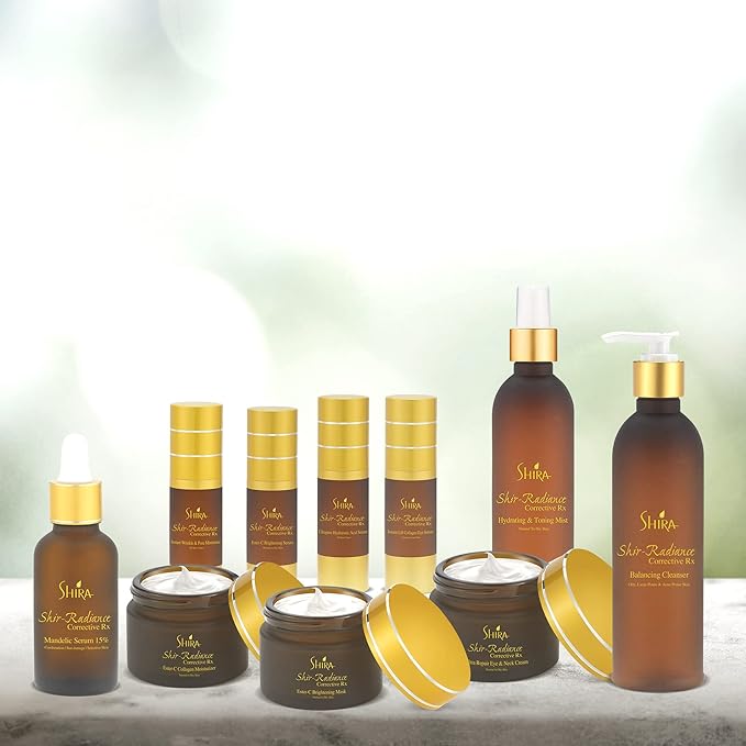 Shira Shir Radiance Corrective RX Instant-Lift Collagen Light-Weight Eye Serum Reduces Dark Circles Dullness Fine Lines and Wrinkles (30ml)-BrightBean Baby