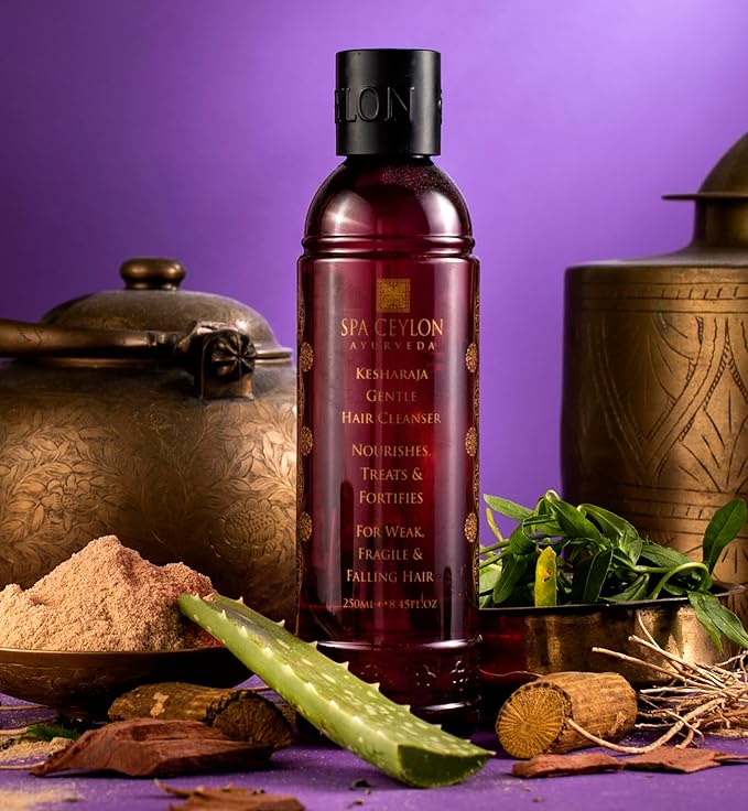 SPA CEYLON Kesharaja Gentle Hair Cleanser | Moisturizing | Hair Hygiene | Sulfate-Free Hair Care for Weak Fragile & Falling Hair-BrightBean Baby