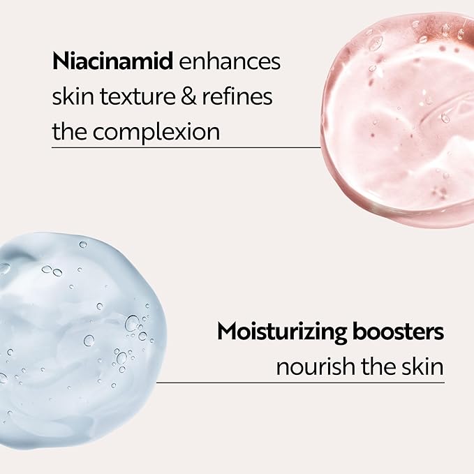 M. Asam MAGIC FINISH Supercharge Serum Foundation Rose Fair (1.01 Fl Oz) - Moisturizing Make Up & Firming Face Serum In One, Anti-aging CC Cream With Optimal Coverage & Hyaluronic Acid-BrightBean Baby