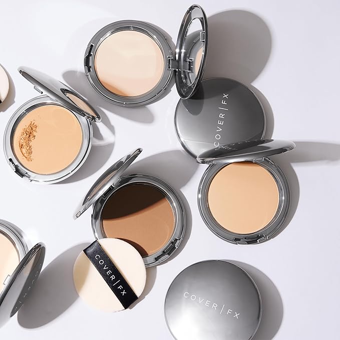 COVER FX Perfect Pressed Setting Powder - Deep-BrightBean Baby