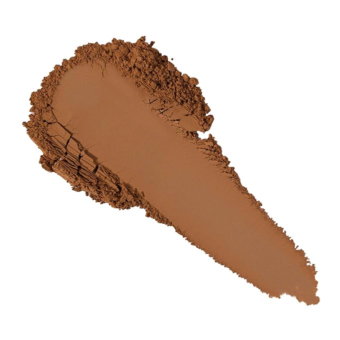 Kimchi Chic Beauty Puff Puff Pass Set and Bake Powder, Loose Face Powder with Extra Fluffy Setting Powder Puff, Soft Brown Face Makeup for Uneven Skin Tone, 06 Almond-BrightBean Baby