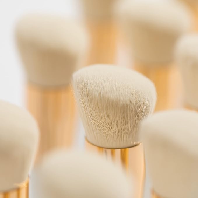 Ogee Blender Brush - Professional Quality Makeup Brush - Ultra-Soft Foundation Brush with Vegan Bristles for Flawless Makeup Application-BrightBean Baby