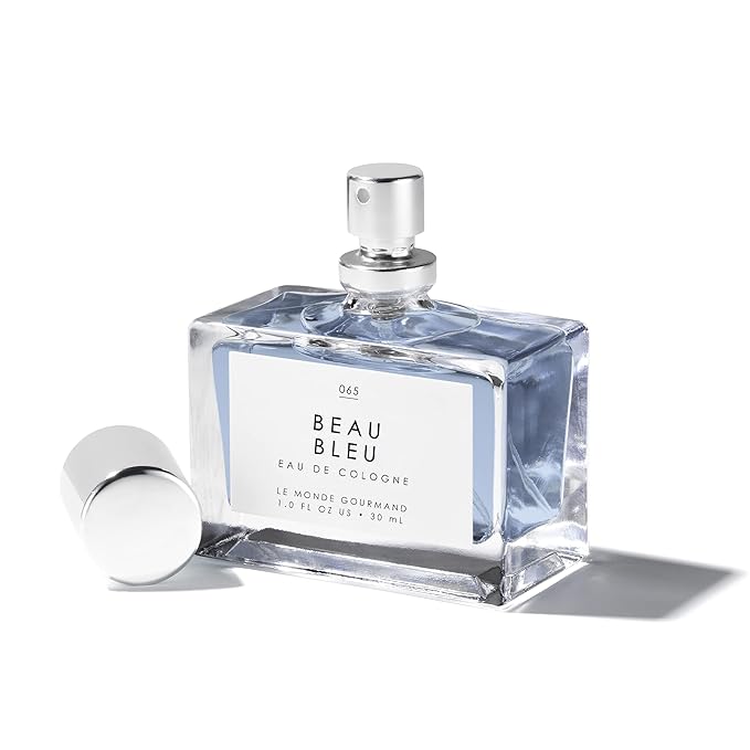 Le Monde Gourmand Beau Bleu Eau de Cologne - 1 fl oz (30 ml) - Unisex, Woody, Citrus, Musky Perfume Notes-BrightBean Baby