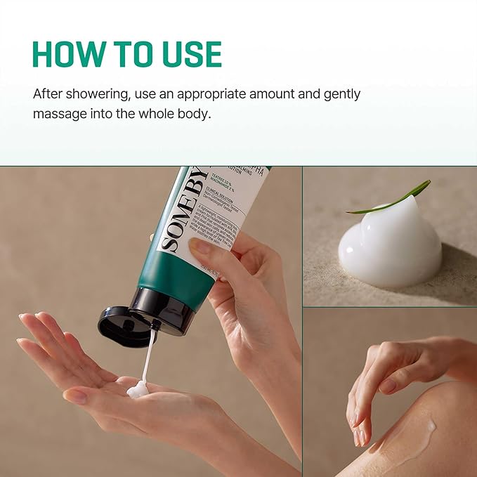 SOME BY MI AHA BHA PHA Miracle Calming Body Lotion – 6.76oz, 200ml – Korean Exfoliating Salicylic Acid Body Moisturizer for Dry Skin – Daily Hydration & Soothing Care with Centella – Korean Skin Care-BrightBean Baby