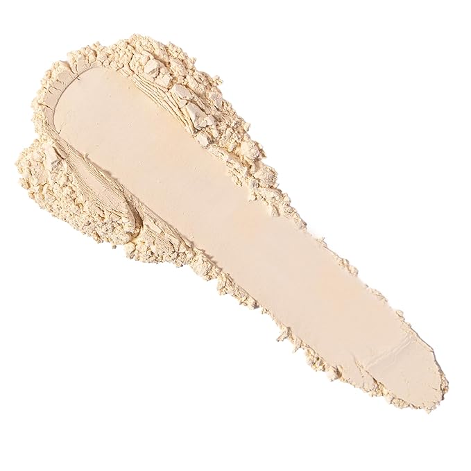 Kimchi Chic Beauty Puff Puff Pass Set and Bake Powder, Loose Face Powder with Extra Fluffy Setting Powder Puff, Soft Translucent Face Makeup for Uneven Skin Tone, 02 Banana-BrightBean Baby