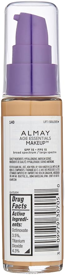 Almay Age Essentials Makeup, Light/Medium Warm-BrightBean Baby