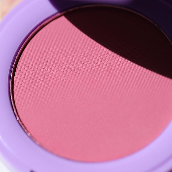 Half Caked In Bloom Powder Blush | vegan & cruelty-free, fragrance-free, highly pigmented, primer-infused | 3.8g (Bunny)-BrightBean Baby