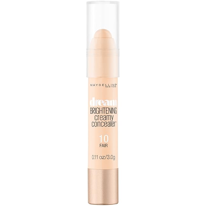 Maybelline New York Dream Brightening Creamy Concealer, Fair, 0.11 oz.-BrightBean Baby