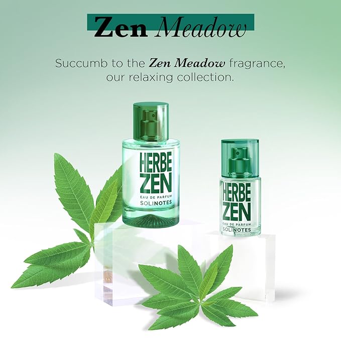 SOLINOTES Zen Meadow Perfume for Women - Eau De Parfum | Delicate Floral and Soothing Scent - Made in France - Vegan - 1.7 fl.oz-BrightBean Baby