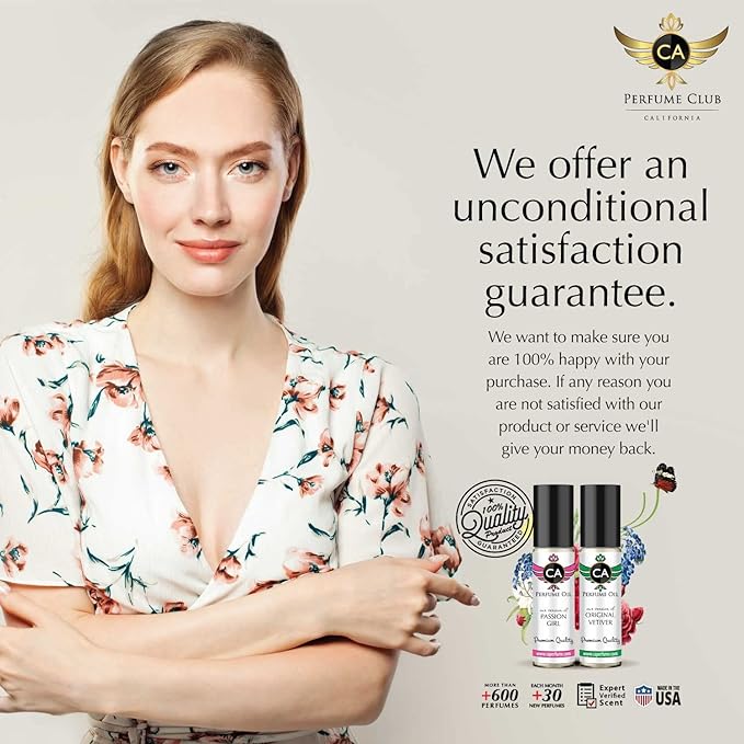 CA Perfume Club Impression of Christian D Boiserie D'argent For Women & Men Replica Fragrance Body Oil Dupes Alcohol-Free Essential Aromatherapy Sample Travel Size Attar Roll-On 0.3 Fl Oz-X1
