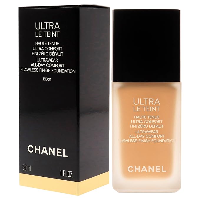 CHANEL Ultra Le Teint Ultrawear Flawless Foundation - BD31 Medium Golden for Women - 1 oz Foundation-BrightBean Baby