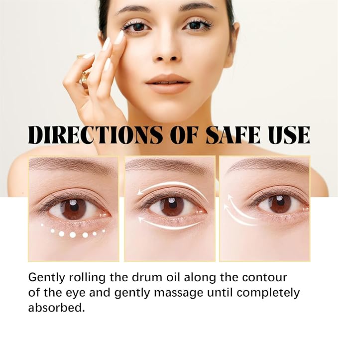 Time Eraser Rollerball Castor Oil and Frankincense, Time Eraser Rollerball, Castor Oil and Frankincense Eye Roller for Reducing Dark Circles and Bags Under Eyes-BrightBean Baby
