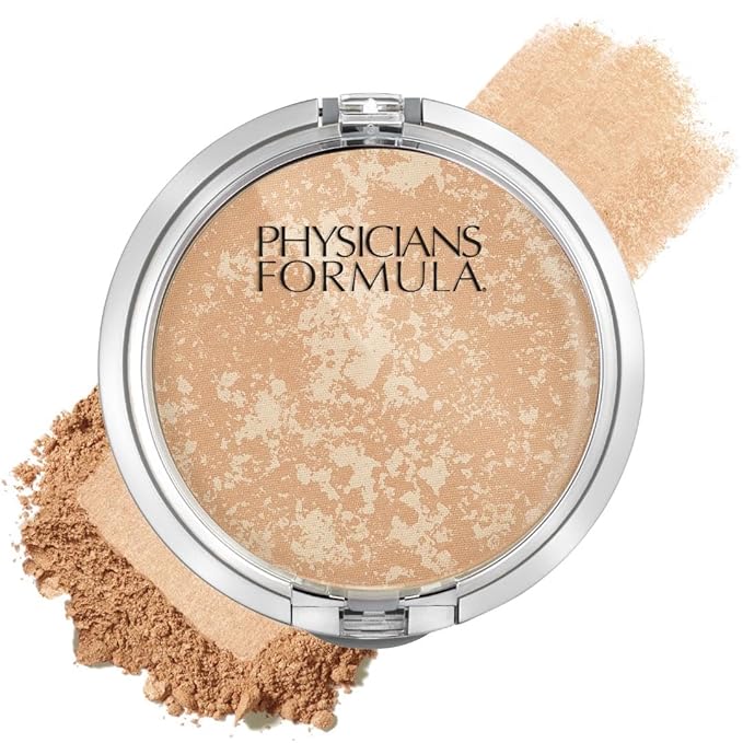 Physicians Formula Mineral Wear Talc-Free Face Powder, Light Coverage Mineral Makeup for Sensitive Skin – Buff Beige-BrightBean Baby