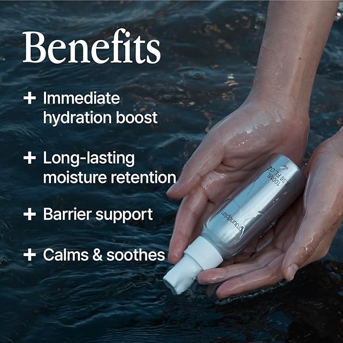 Silver Frost Mist - Facial Barrier Toner Spray with 80% Witch Hazel Water, Cica for Skin Barrier Repair, Recovery Mist for Sensitive Skin, Dewy Hydration, Korean Skin Care (3.38 fl oz)-BrightBean Baby