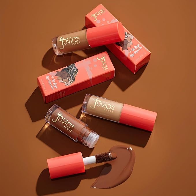 Juvia's Place I Am Magic Travel Size Liquid Concealer - Full Coverage Concealer, Hydrating Concealer, Waterproof Concealer Makeup, Long Wear Concealer J14 (Tan with Warm Undertone/0.11 fl oz)-BrightBean Baby