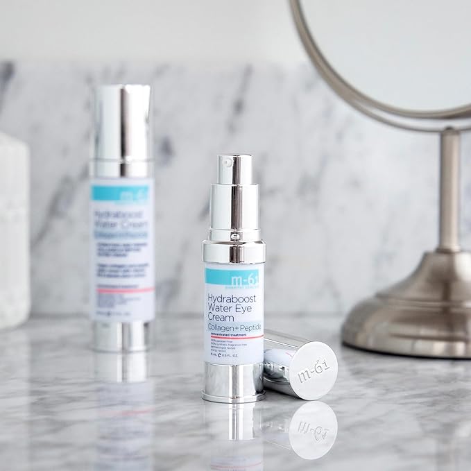 M-61 Hydraboost Collagen+Peptide Water Eye Cream - Age-defying vegan collagen and peptide water eye cream with vitamin B5 & baobab pulp extract.-BrightBean Baby