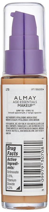 Almay Age Essentials Makeup, Medium Neutral-BrightBean Baby