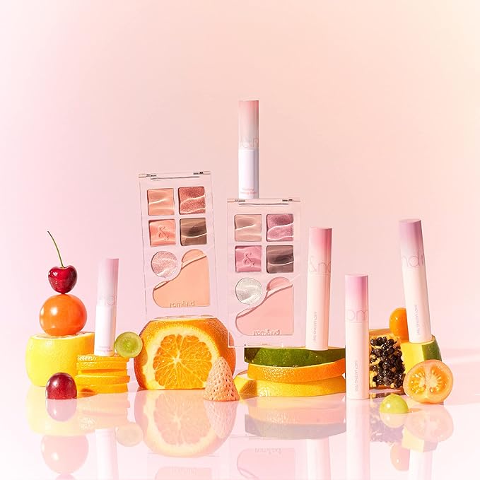 rom&nd Bare Layer Palette 02 Strawberry Mood-BrightBean Baby