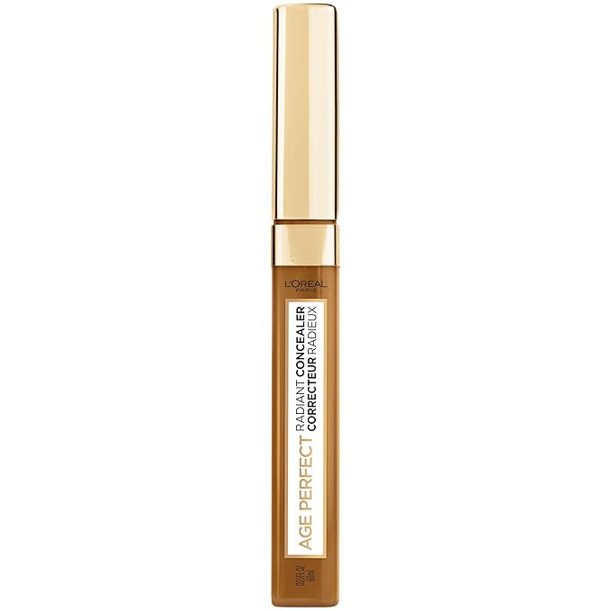 L’Oréal Paris Age Perfect Radiant Concealer with Hydrating Serum and Glycerin, Sienna-BrightBean Baby