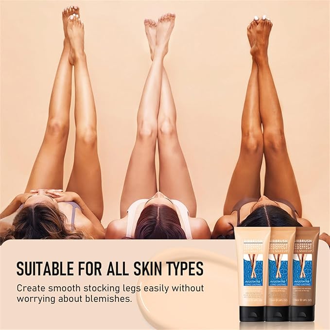 Leg Makeup Waterproof No Transfer, Leg Vein Cover up Makeup for Varicose Veins Waterproof Black Skin, Leg and Body Scar Cover up Makeup for Tattoo Cover Up, Long Lasting Body Foundation (2#, 4oz)-BrightBean Baby