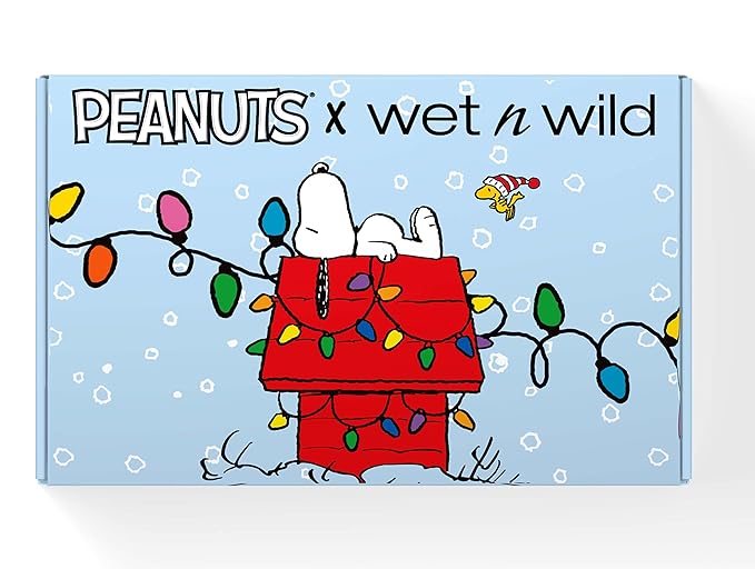 wet n wild Peanut Collection PR Box - Makeup Set with Versatile Brushes, Vibrant Buildable & Blendable Palettes, & Lip Glosses for Unique Looks, Cruelty-Free & Vegan-BrightBean Baby