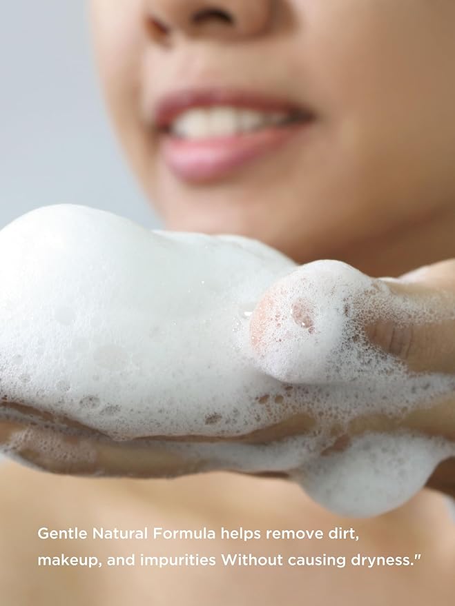 Facial Cleanse, Foaming Face Wash, Exfoliating and Hydrating Deep Skin Cleanser for Sensitive Skin-BrightBean Baby