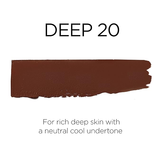 L'Oreal Paris Age Perfect 4-in-1 Tinted Face Balm Foundation with Firming Serum, Deep 20, 0.61 Ounce-BrightBean Baby